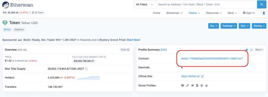 EtherScan