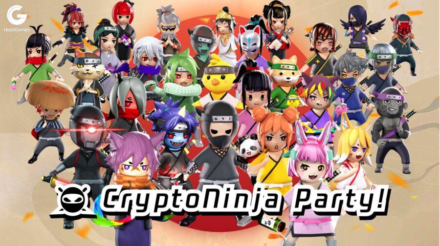 CryptoNinja Party! 第1回ゲームNFTセールを7月上旬に開催！の画像