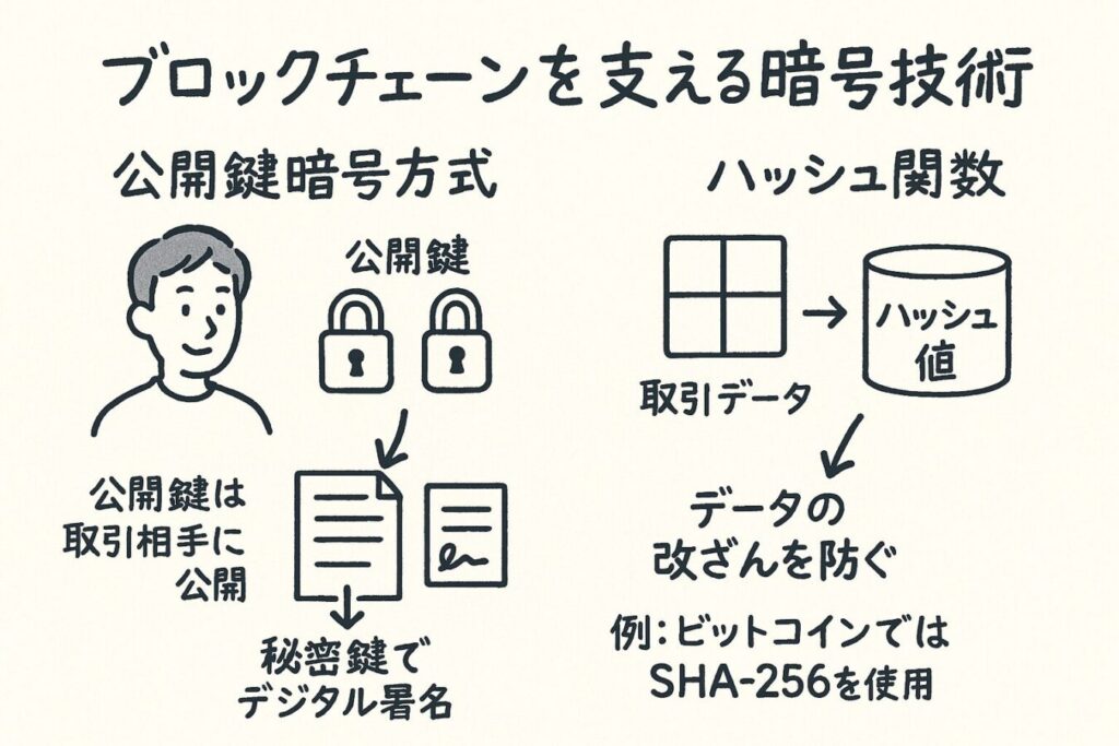 ブロックチェーンの仕組みと暗号技術