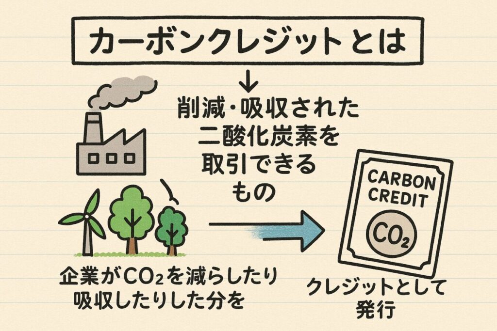 カーボンクレジットとは?