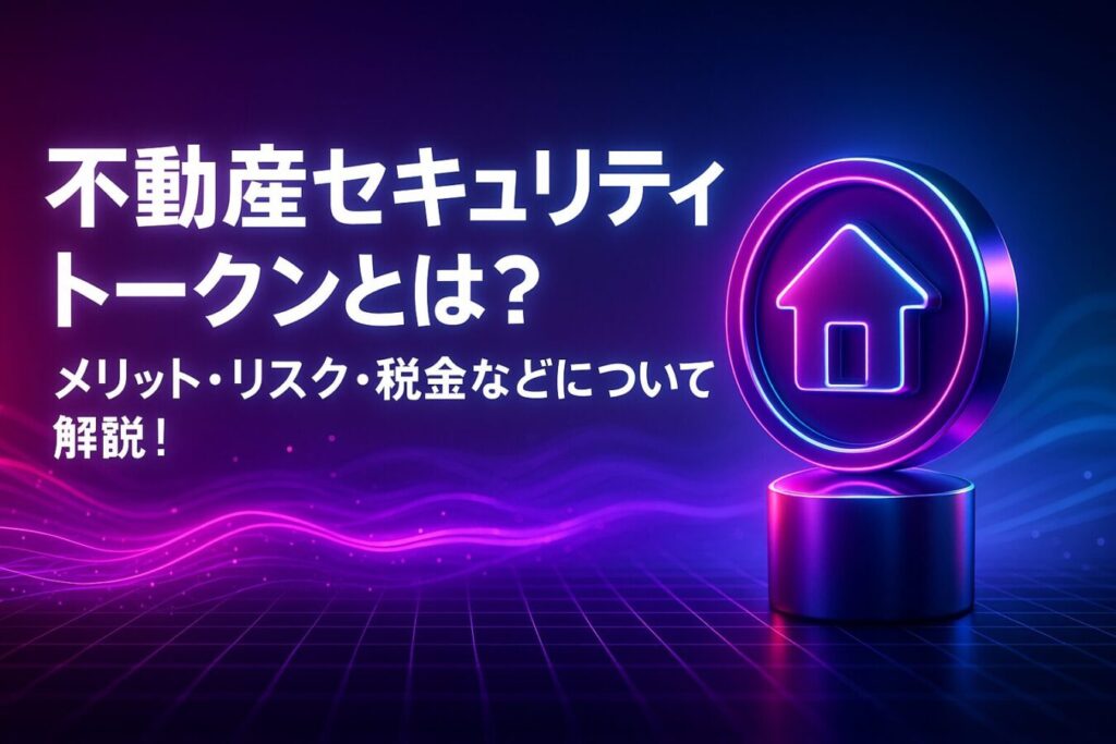 不動産セキュリティトークンとは？メリット・リスク・税金などについて解説！