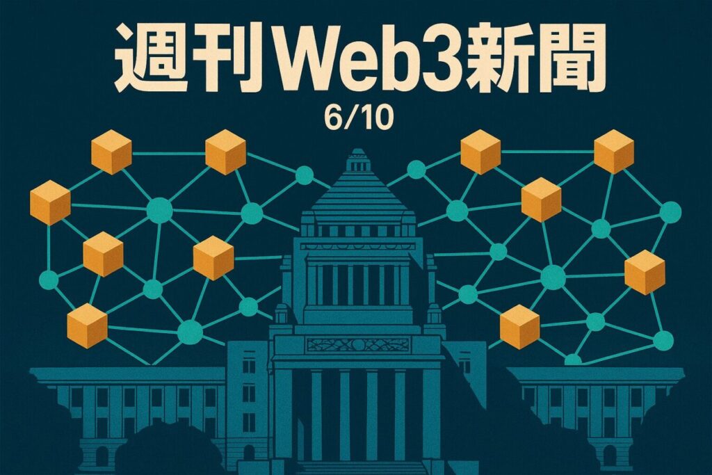 与党提言でWeb3税制改革と金融庁強化が加速 — 週刊Web3新聞 2025/06/09