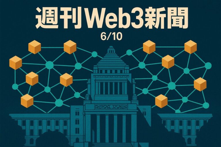 与党提言でWeb3税制改革と金融庁強化が加速 — 週刊Web3新聞 2025/06/09
