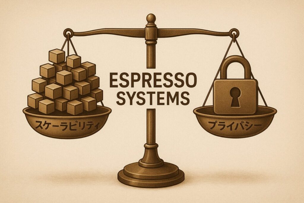 Espresso Systemsが解決するスケーラビリティとプライバシー課題とは?
