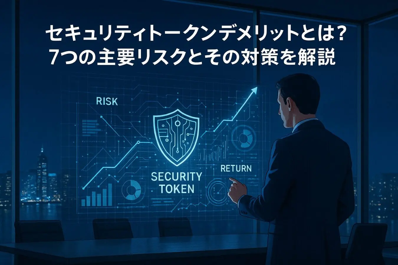 セキュリティトークン(ST)のデメリットとは？7つの主要リスクとその対策を解説