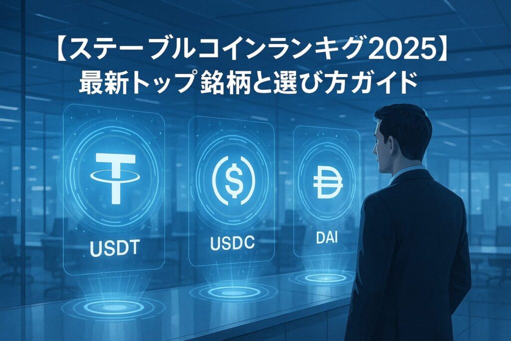 【ステーブルコインランキング2025】最新トップ銘柄と選び方ガイド