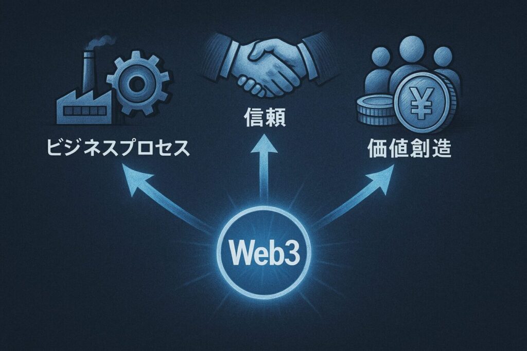 "Web3"と"ブロックチェーン"が注目されている理由とは?ビジネスにもたらす3つの変革