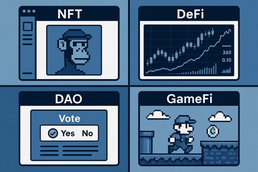 "Web3"と"ブロックチェーン"のユースケースは?主要4分野を解説