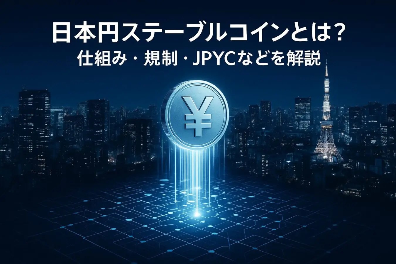 日本円ステーブルコインとは？仕組み・規制・JPYCなどを徹底解説