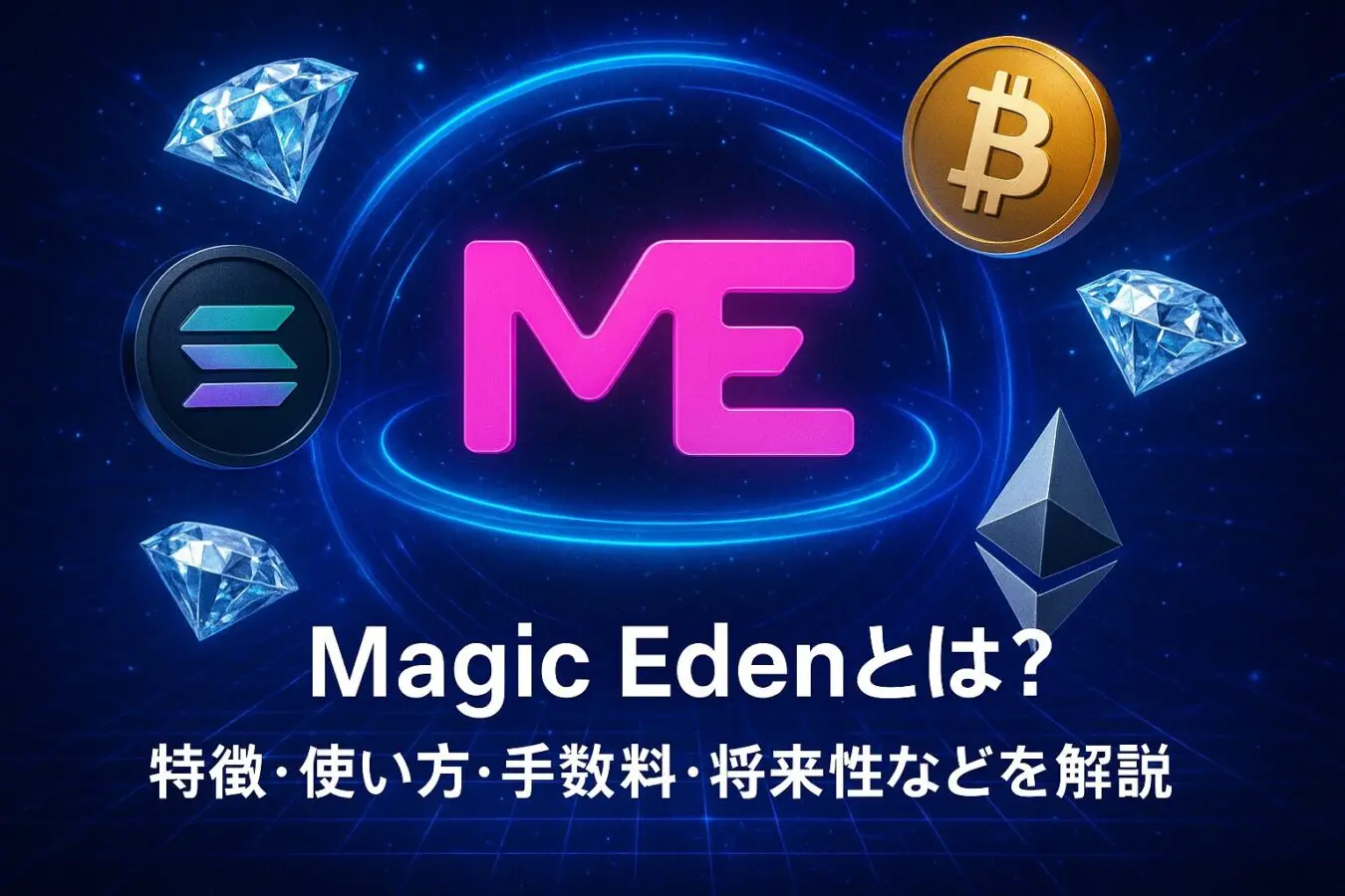 Magic Eden(マジックエデン)とは？特徴・使い方・手数料・将来性などを解説