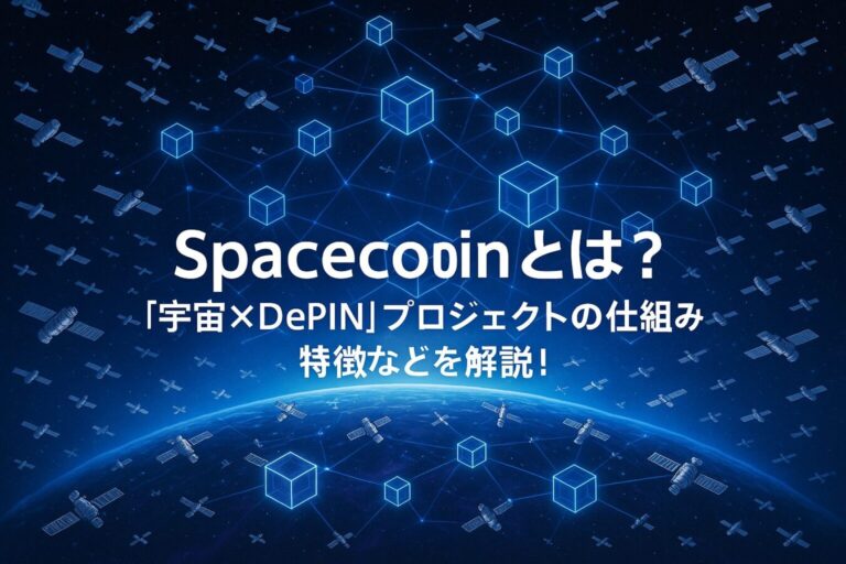 Spacecoinとは？"宇宙×DePIN"プロジェクトの仕組み・特徴などを解説！