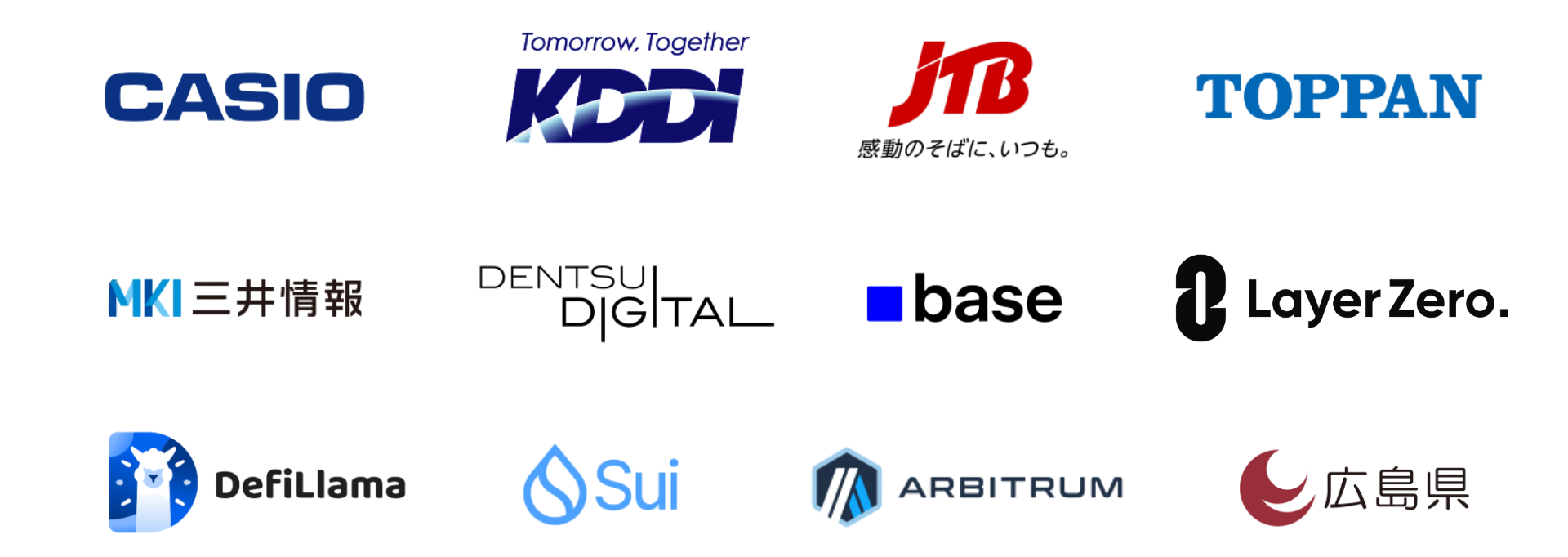 支援実績企業ロゴ